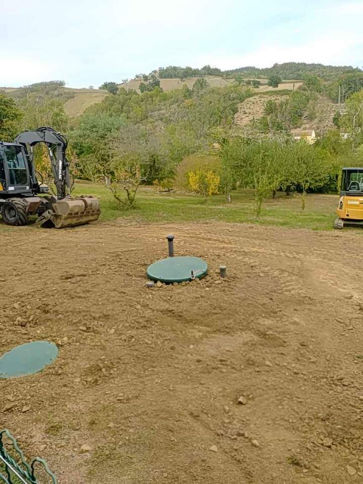 Instalation filtre compact 5 EH Combronde