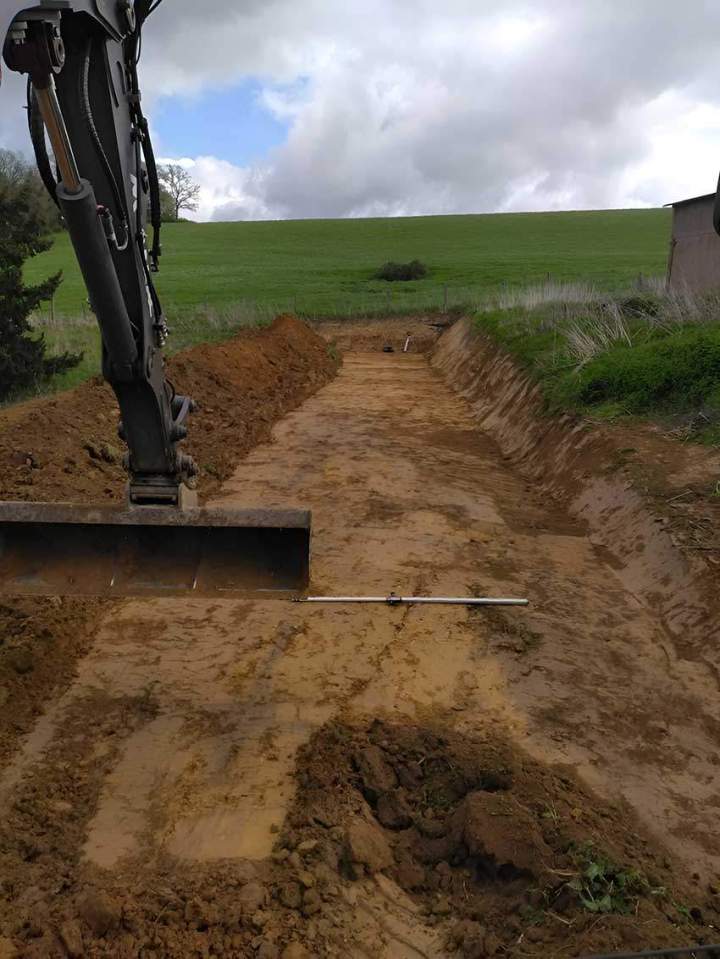 Terrassement agricole Combronde