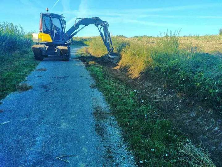 Travaux d'assainissement Combronde